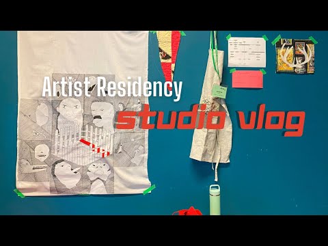 July Studio Vlog | Feeling All the Feels at a One Week Artist Residency