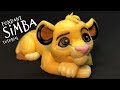 Simba - The Lion King | fondant animals tutorial