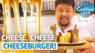 Tokios KÄSIGSTER Cheeseburger! Mehr CHEESE geht nicht | Galileo Food