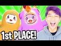 Can FOXY & BOXY Get 1ST PLACE In FALL GUYS!? (INSANE!!!)