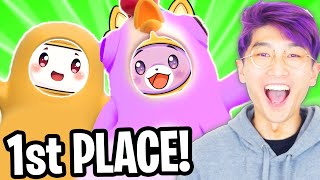 Can FOXY & BOXY Get 1ST PLACE In FALL GUYS!? (INSANE!!!)