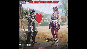 She said Boys are Simp... 💀