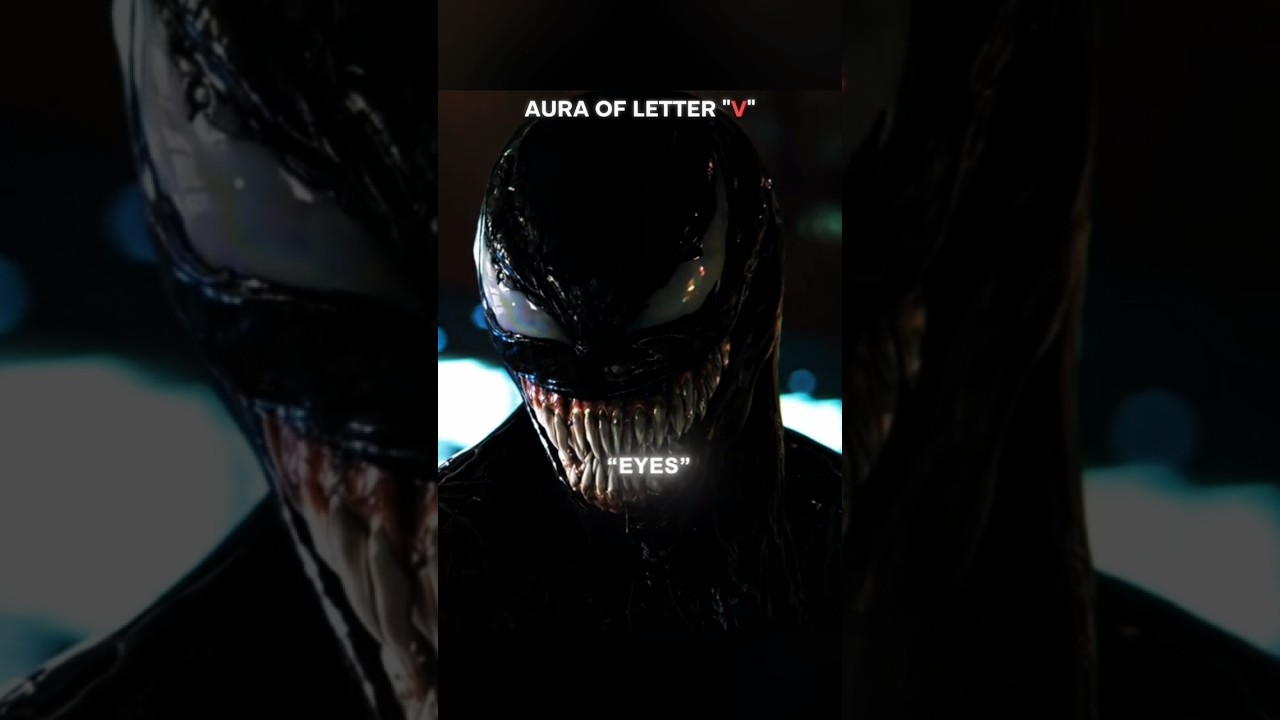 AURA OF LETTER "V"🗿#venom #vegeta #vagabond #vision #void #shorts