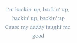 Miniatura del video "Backing Up Song \\ With lyrics.."