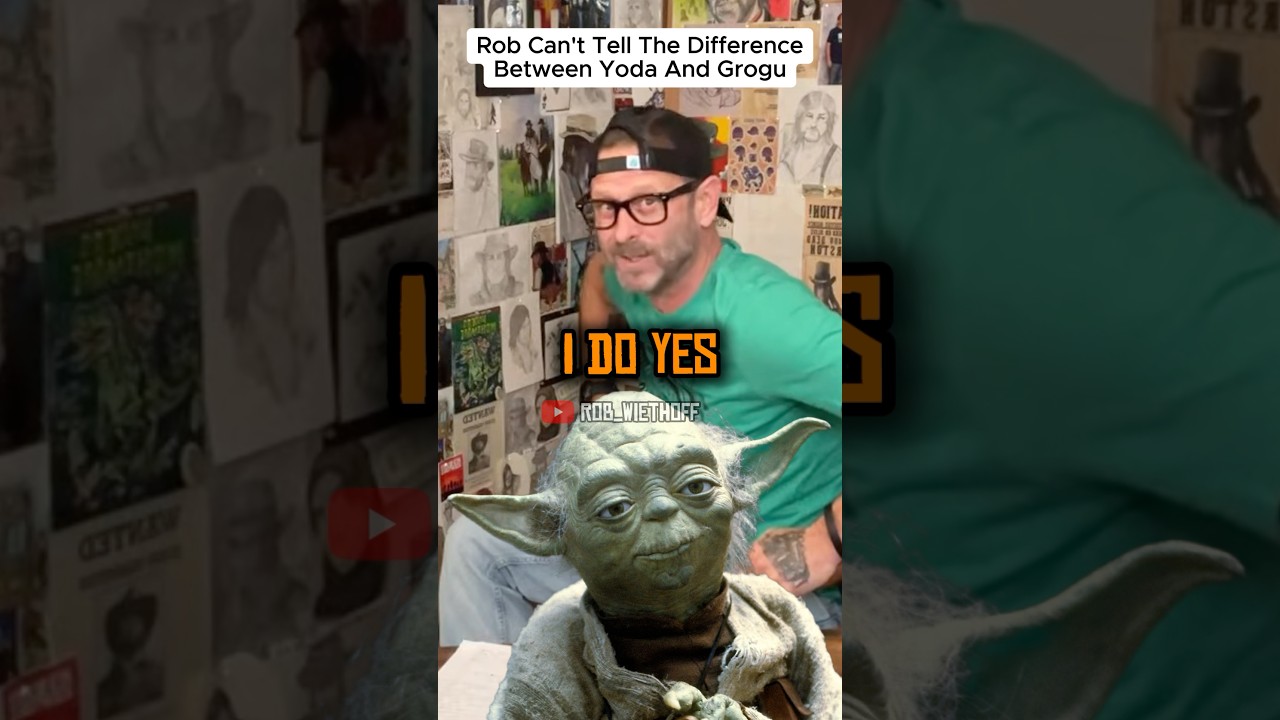 Rob Can't Tell The Difference Between Yoda And Grogu 😂
