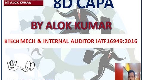 8D & CAPA PROBLEM SOLVING TECHNIQUE|  corrective and preventive  action examples|CAPA in hindi ME