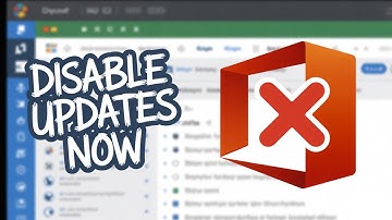 How to STOP Auto Updates on Microsoft Office - Disable Auto UPDATE