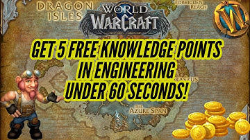 Get 5 FREE Knowledge Points in Engineering UNDER 60 SECONDS! | World of Warcraft Dragonflight