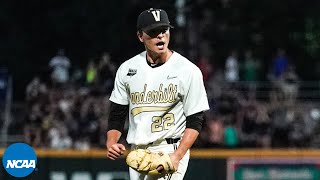 Jack Leiter dazzles for Vanderbilt in NCAA postseason debut