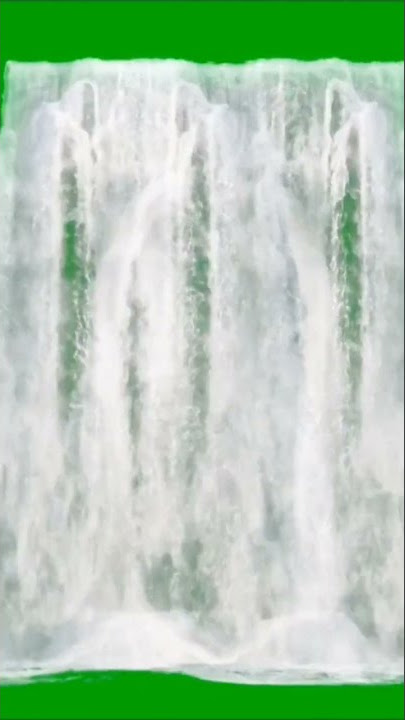 waterfall #chromakey #greenscreen 🌊🌊🌊🌊