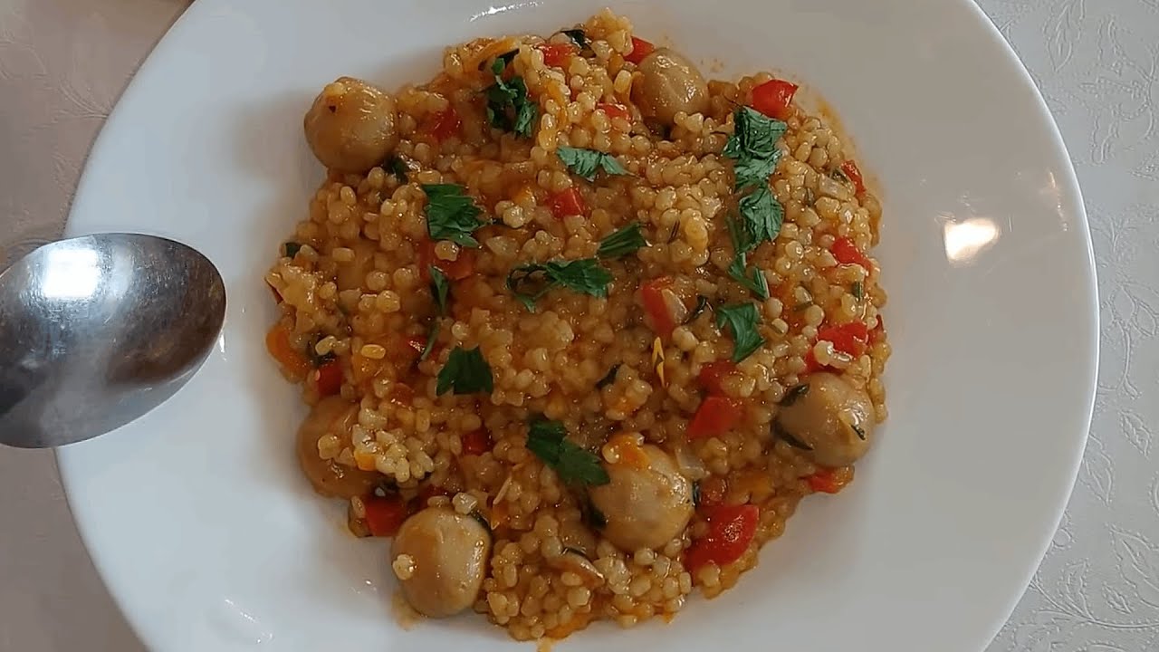MANCARE DE POST CU LEGUME, CIUPERCI SI CUSCUS