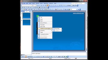 Using the UniMocX control in a UniMocX-enabled PowerPoint presentation.