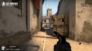 6aLo4ka 1v4 de_mirage USP-S @ 5EARENA