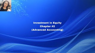 Investment in Equity Securities -  Chapter #2