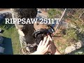 Tree Climbing with spurs, tall skinny tree, Ported Echo 2511t