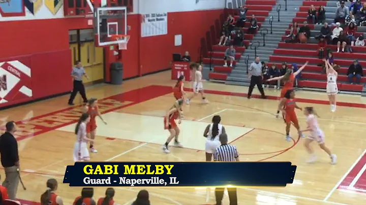 Gabi Melby of Naperville Central Guard - Highlight...