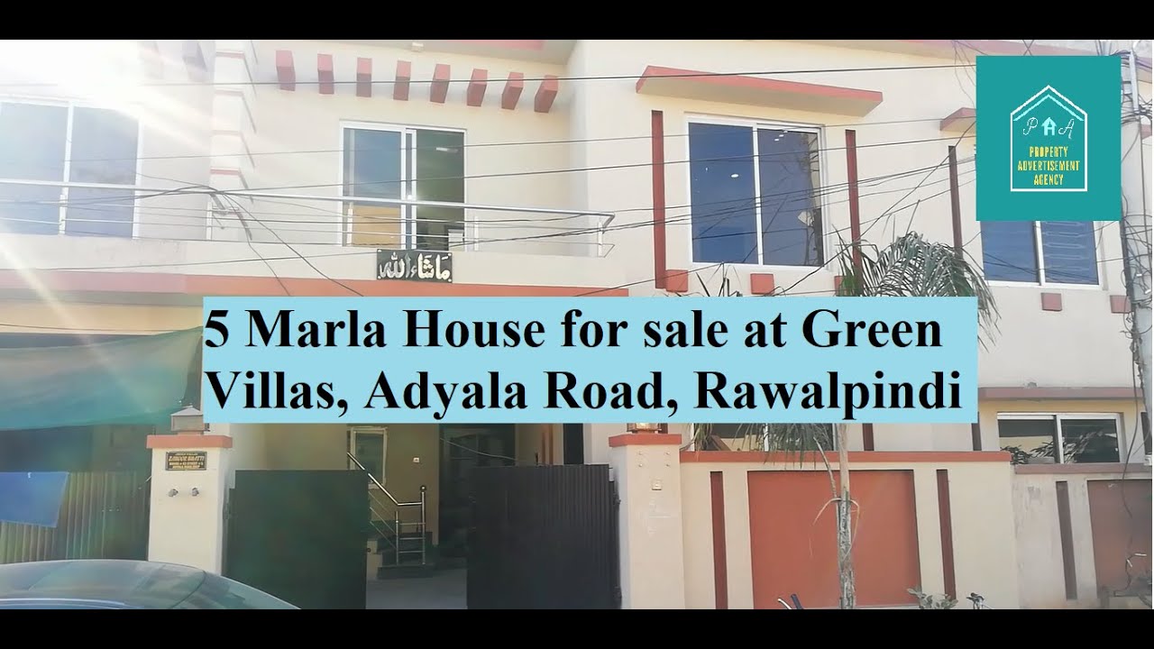 5 Marla House For Sale at Green Villas Adyala Road Rawalpindi YouTube