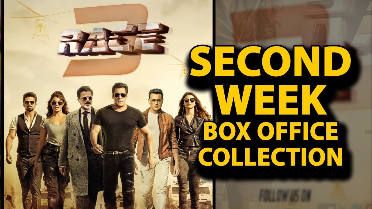Race 3 14th day 2nd Thursday Box Office Collection | Race 3 Second Week Box Office Collection