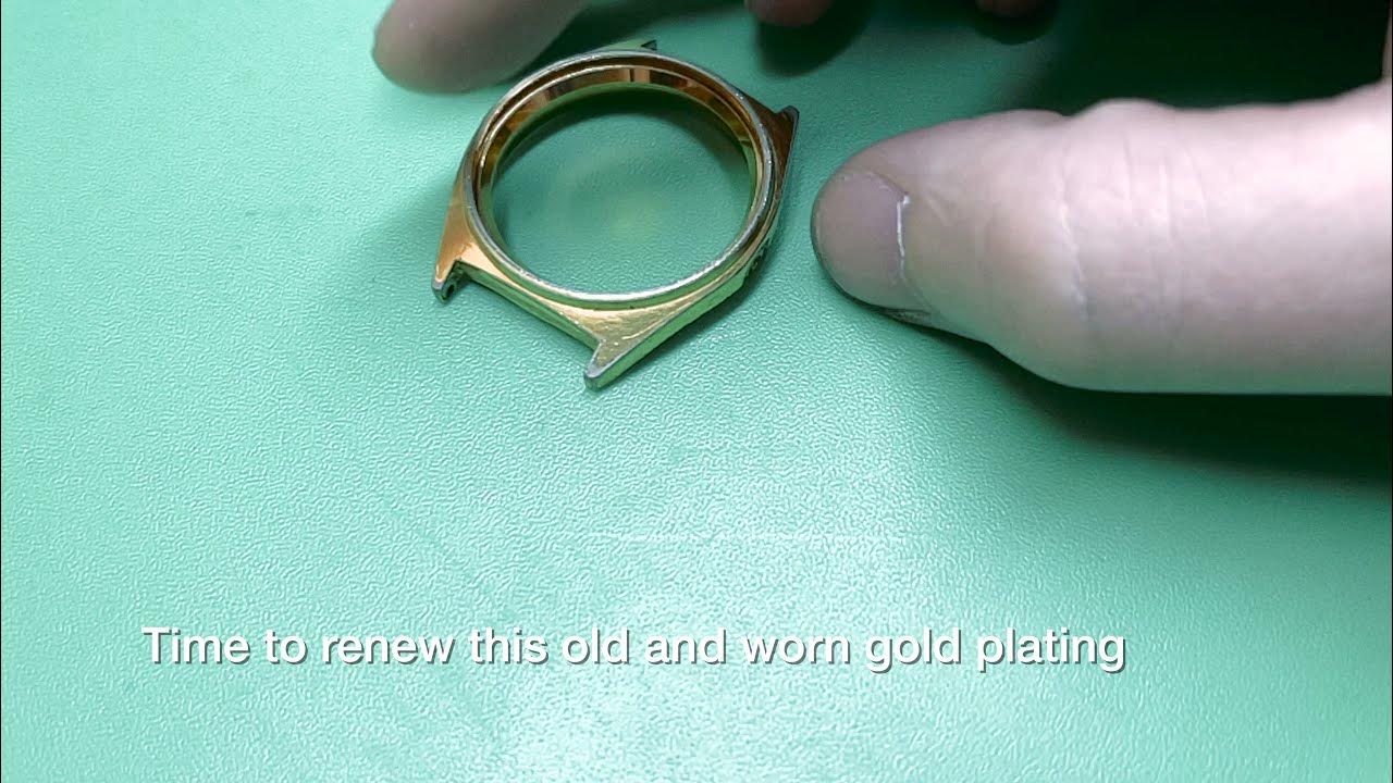 Gold Plating a Watch Case YouTube