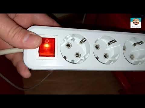 TOKER Удлинитель трёхместный с заземлением с кнопкой 3R3K-xx Чертежи