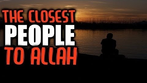 The Closest People To Allah  ┇ Shaykh Hasan Ali ᴴᴰ