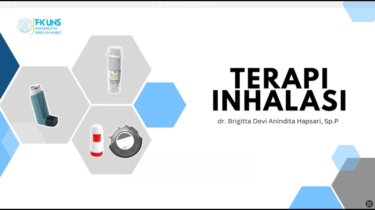 Pod Inhalasi Materi Terapi Inhalasi - YouTube