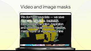 Design with video and image masks | Wix Studio