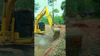 Method power create excavator pc 130 #excavatormachinefullyloadedtruck #shorts #excavator #dumptruck