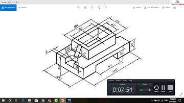 Bài 13. Học solidworks cơ bản - bằng thực hành trên bản vẽ