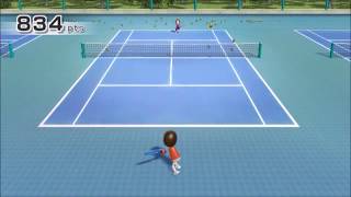 (TAS) Wii Sports Tennis- Returning Balls: 999 Points (Max Score Possible)