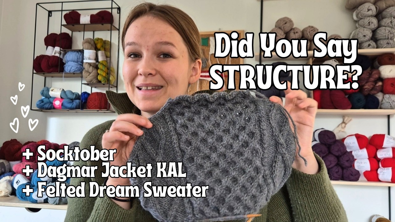 Felted My Dream Sweater, Cast On Dagmar Jacket & Becoming a Sock Knitter? // Knitting Podcast 065