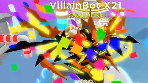 Making a Golden Villain Bot X21