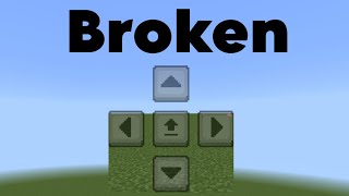 MCPE Dpad is Broken (Fixed Now Don't Click On This Vid)