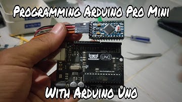 Cara Program Arduino Pro Mini Menggunakan Arduino Uno