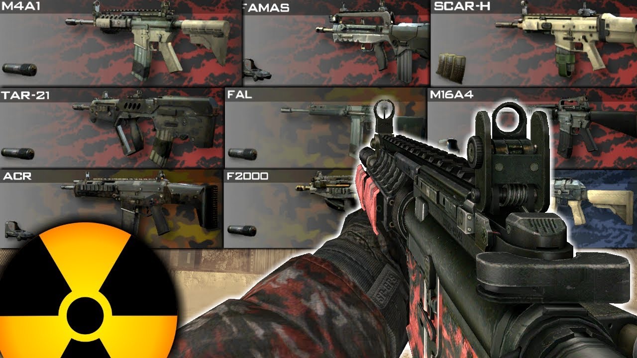 1 Nuke With EVERY AR In MW2 One Video 2020 