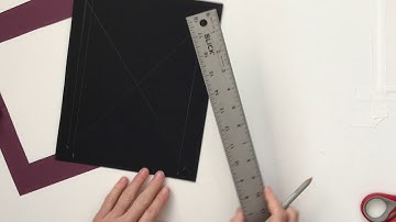 Making a Glass View Finder for Drawing