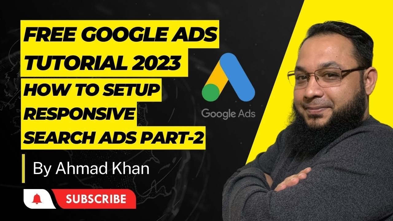 Free Google Ads Tutorial 2023 [Step-by-Step] AdWords | Search Ads Part ...