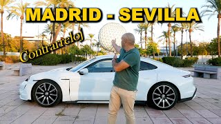 EL RETO: SEVILLA  MADRID EN UN PORSCHE TAYCAN TURBO, ¿CUÁNTO TIEMPO TARDARÉ?