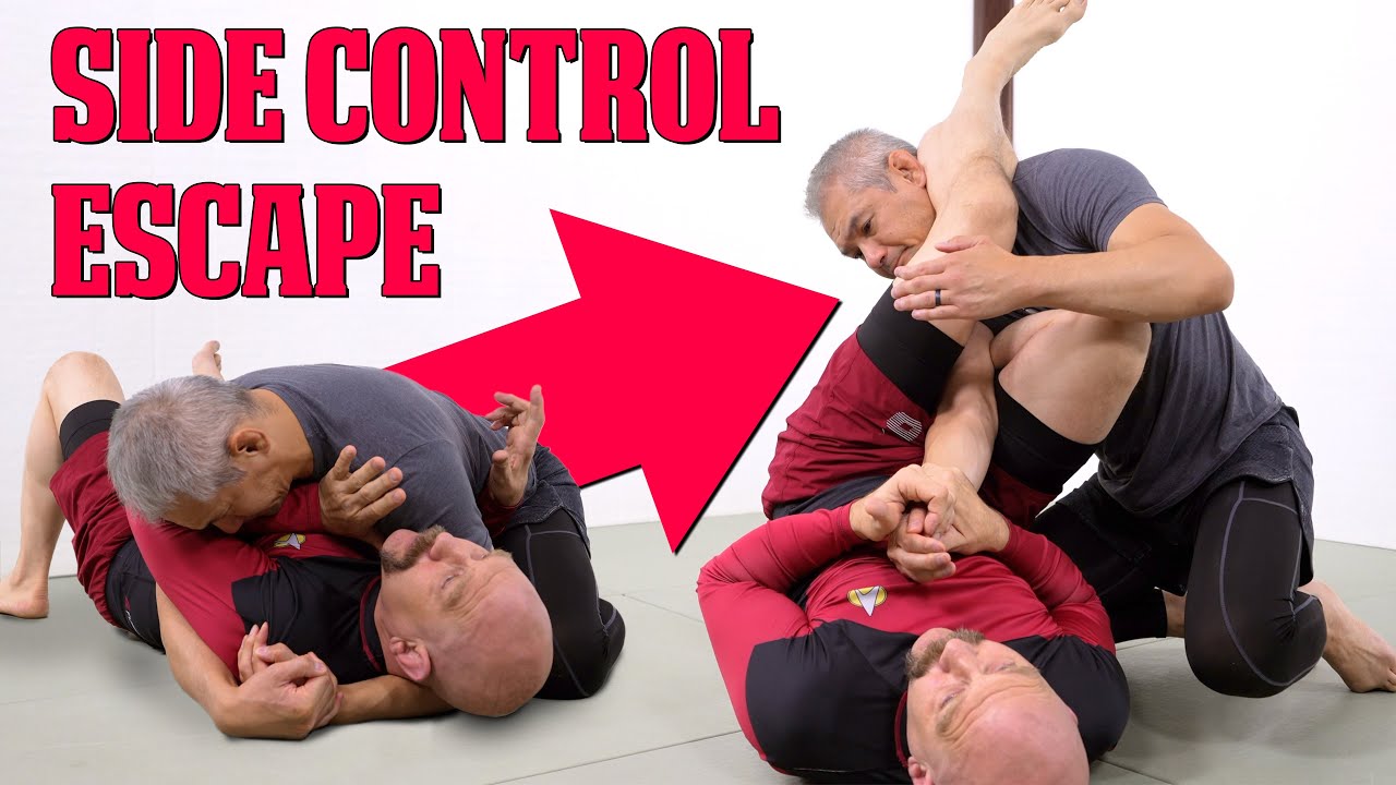 The Shocking Side Control Escape that Ends in an Armbar - YouTube