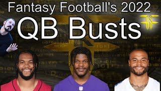 Fantasy Football Busts: QB Edition- The quarterbacks that ruined your season! #nfl #shorts