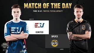 eUnited vs Splyce | CWL Pro League 2019 | Division B | Week 4 | Day 4