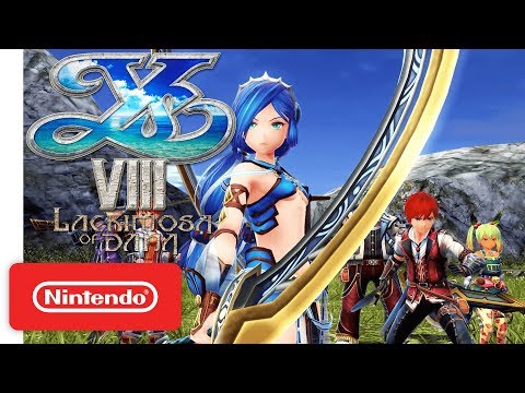 Ys VIII: Lacrimosa of DANA Release Date Trailer - Nintendo Switch