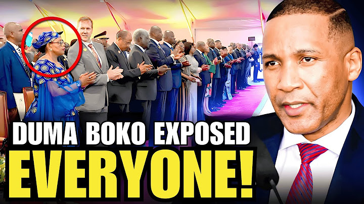 Botswana President Duma Boko EXPOSES What’s Holding Africa Back