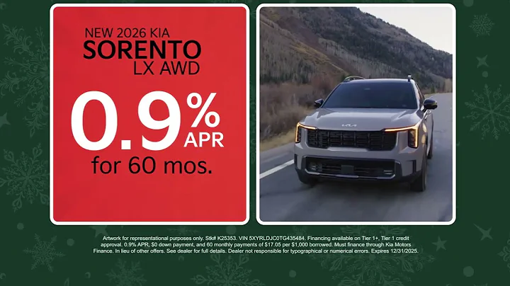 Rosen Kia Milwaukee Is wrapping up the deals, deals, deals!!