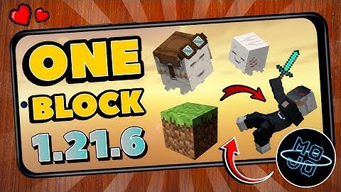 HOW TO INSTALL OneBlock SKYBLOCK MAP 🔥 | Minecraft v1.21+ | Minecraft Java On Android