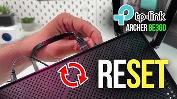How to Factory Reset Your TP Link Archer BE3600 Router - Full Guide