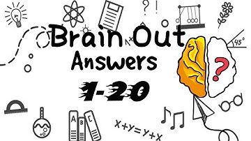 Brain Out Answers Walkthrough Levels 1 - 20