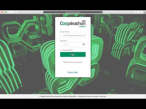 Cooperathon Global - Login (tutorial series)
