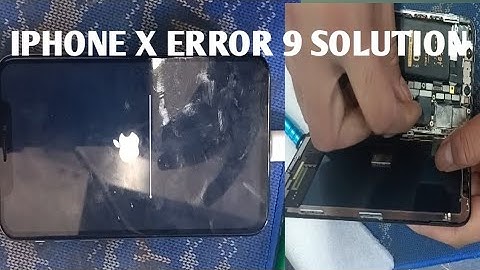 iphone x error 9 error 4013 error 14 solution