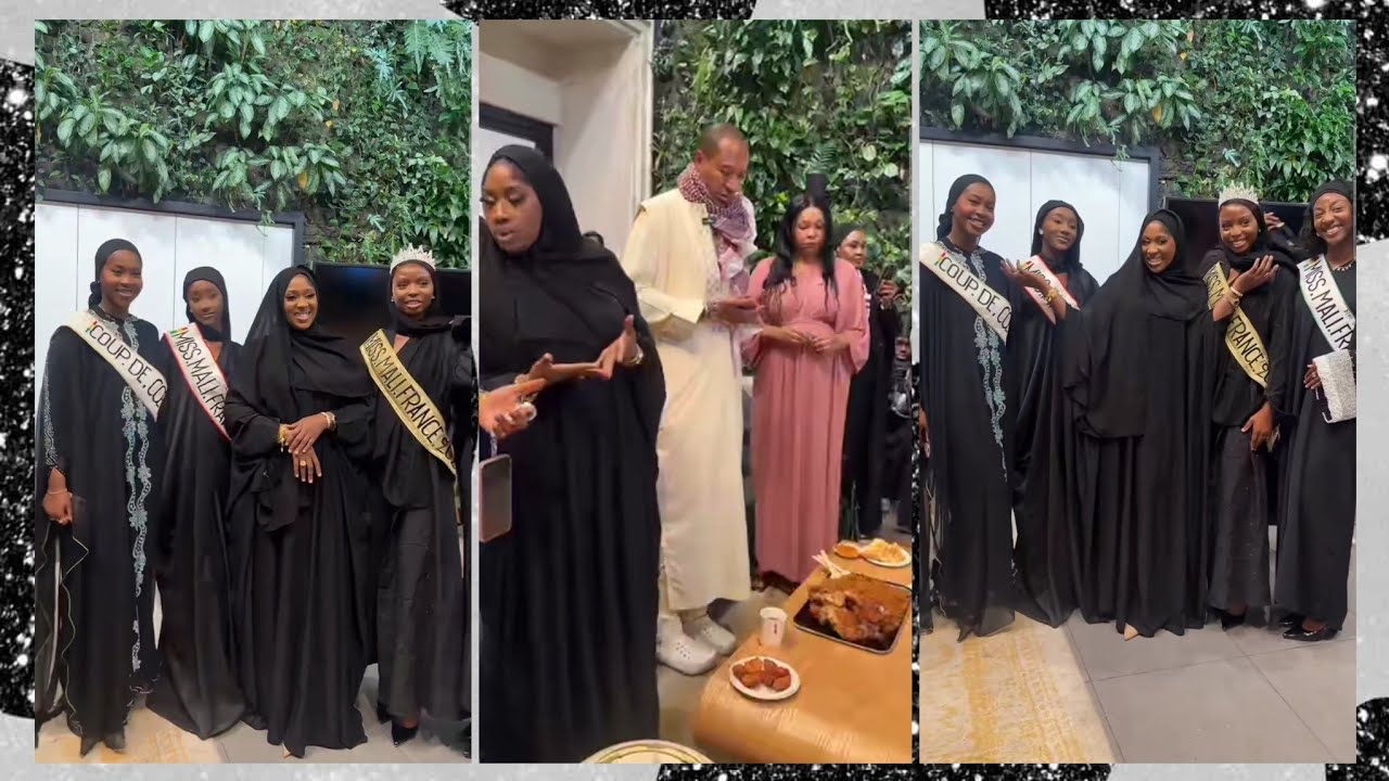 MARIAM BAH RUPTURE DE JEÛNE ET RETROUVAILLES AVEC LES DOUGOUWILI  PARIS 